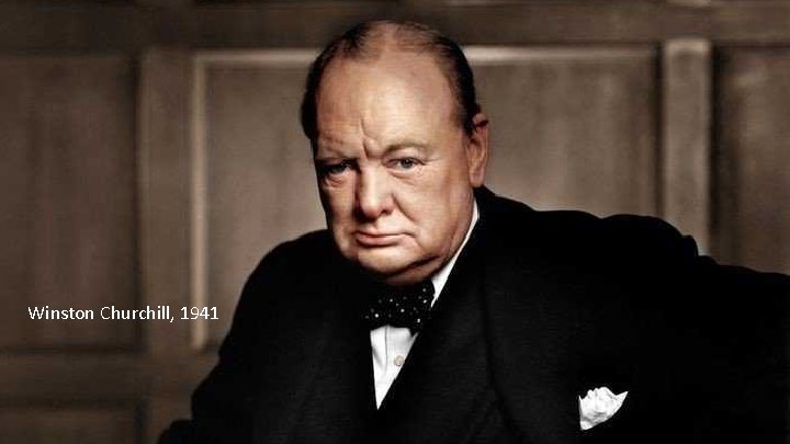 Winston Churchill, 1941 