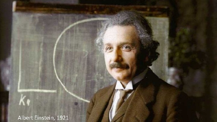 Albert Einstein, 1921 