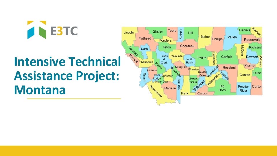 Intensive Technical Assistance Project: Montana 