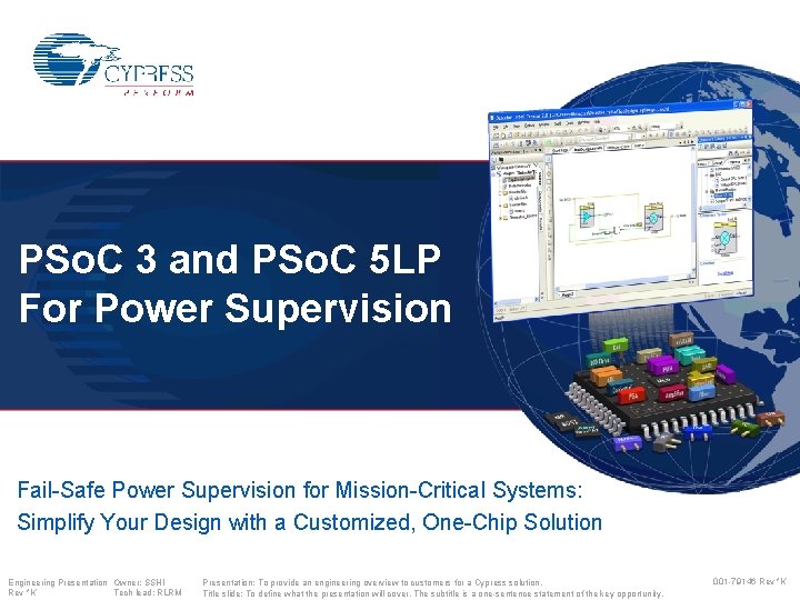PSo. C 3 and PSo. C 5 LP For Power Supervision Fail-Safe Power Supervision