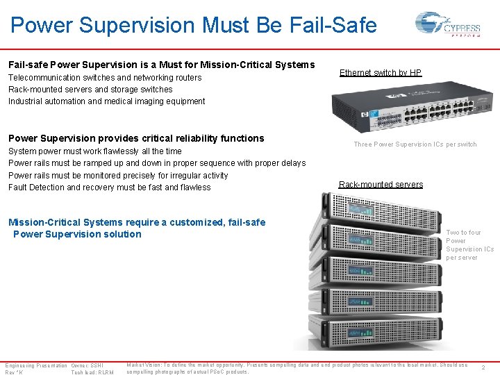 Power Supervision Must Be Fail-Safe Fail-safe Power Supervision is a Must for Mission-Critical Systems