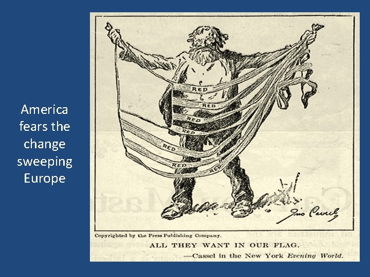 America fears the change sweeping Europe America fears the change sweeping Europe