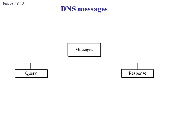 Figure 18 -13 DNS messages 