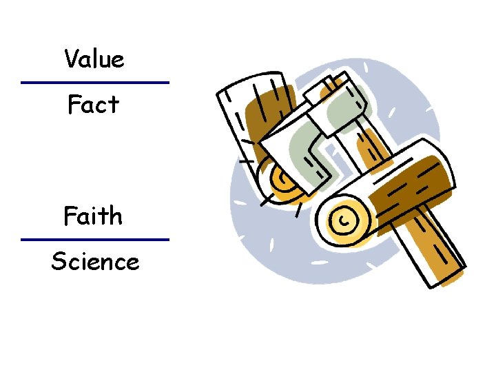 Value Fact Faith Science 