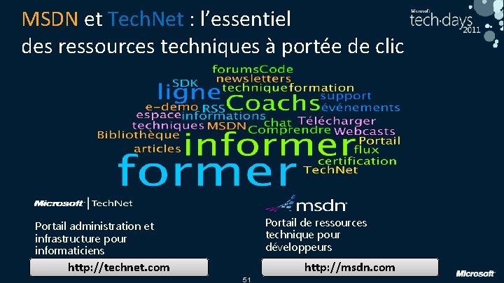 MSDN et Tech. Net : l’essentiel des ressources techniques à portée de clic Portail