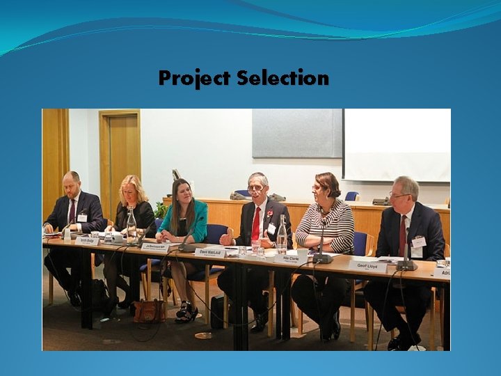 Project Selection Project Selection