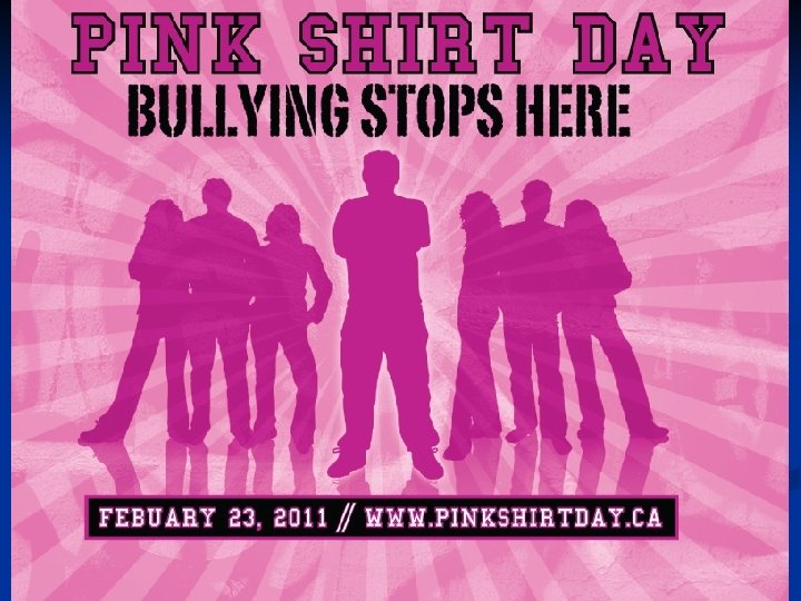Pink Shirt Day n Shepherd and Price bought 50 pink shirts and brought them