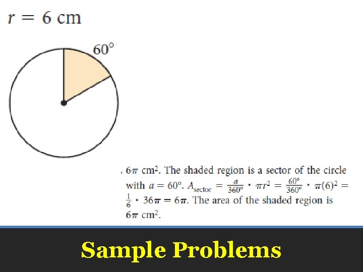 Sample Problems 