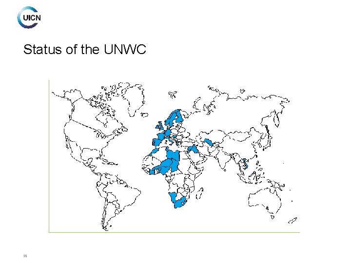 Status of the UNWC 15 