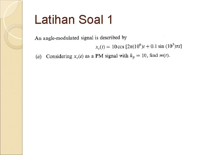 Latihan Soal 1 