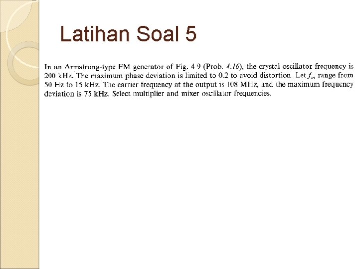 Latihan Soal 5 