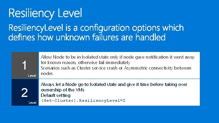 Allow Node to be in Isolated state only if node gave notification it went