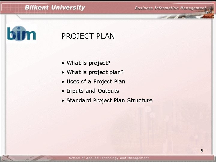 PROJECT PLAN • What is project? • What is project plan? • Uses of