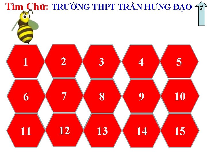 TRƯỜNG 1 THPT 2 TRƯỜNG 3 TRƯỜNG HƯNG THPT 6 TRƯỜNG 7 ĐẠO 8