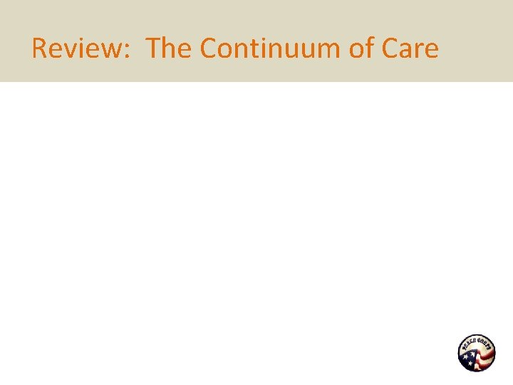 Review: The Continuum of Care 