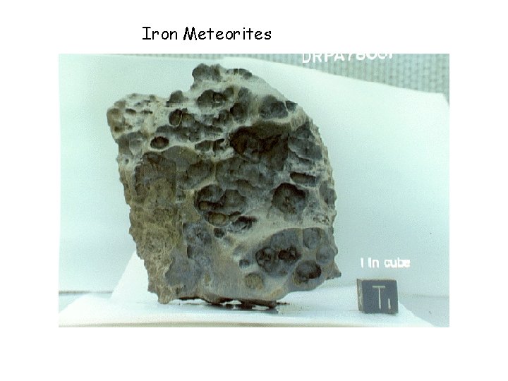 Iron Meteorites 