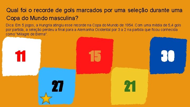 Qual foi o recorde de gols marcados por uma seleção durante uma Copa do