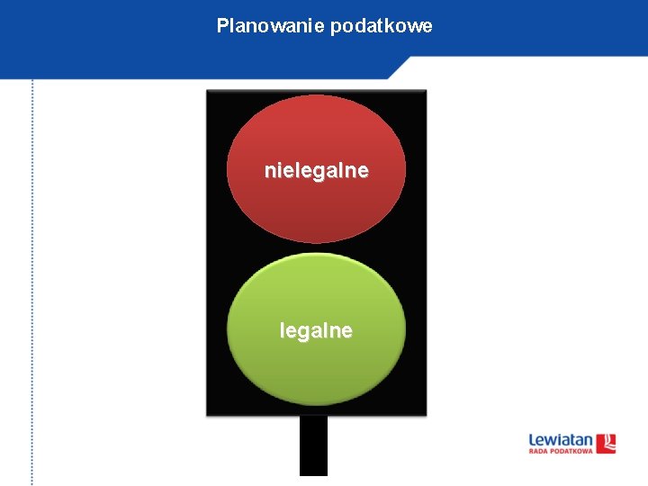 Planowanie podatkowe nielegalne 