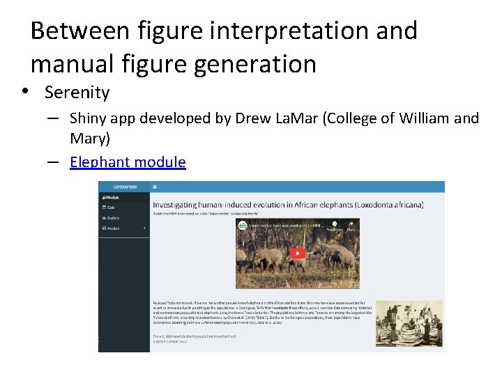 Between figure interpretation and manual figure generation • Serenity – Shiny app developed by