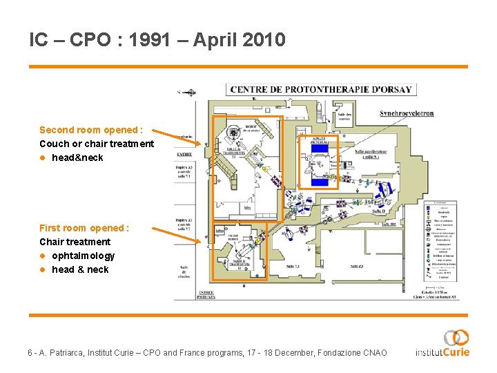 IC – CPO : 1991 – April 2010 Second room opened : Couch or