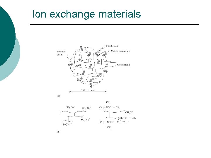 Ion exchange materials Ion exchange materials