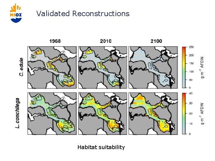 Validated Reconstructions Habitat suitability 
