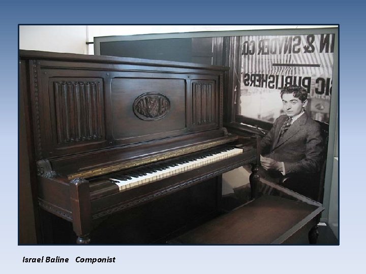 Israel Baline Componist 