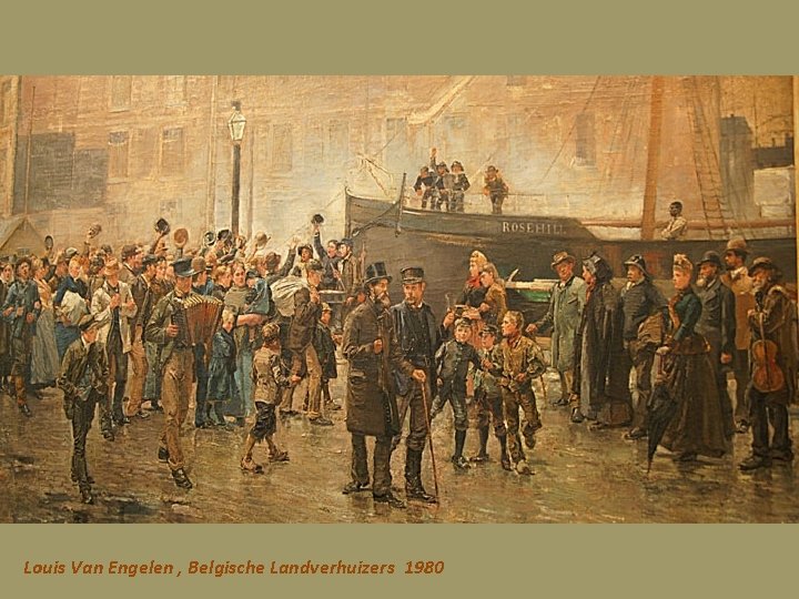 Louis Van Engelen , Belgische Landverhuizers 1980 