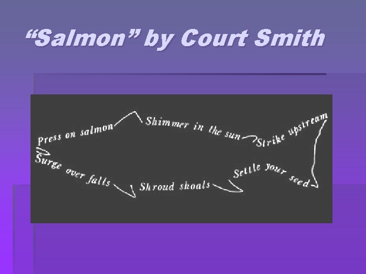“Salmon” by Court Smith 