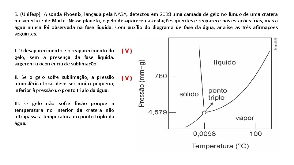 Reviso de calorimetria e mudana de estado Calor