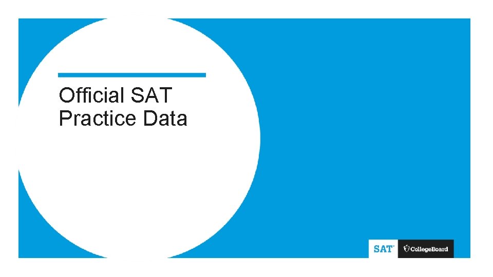 Official SAT Practice Data 