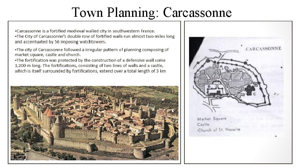 Town Planning: Carcassonne 