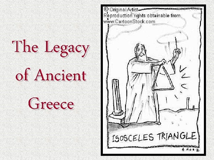 The Legacy of Ancient Greece 