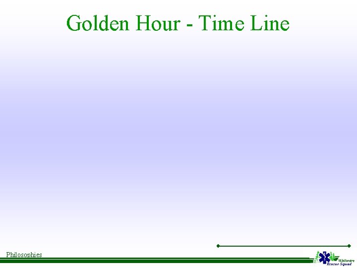 Golden Hour - Time Line Philosophies 