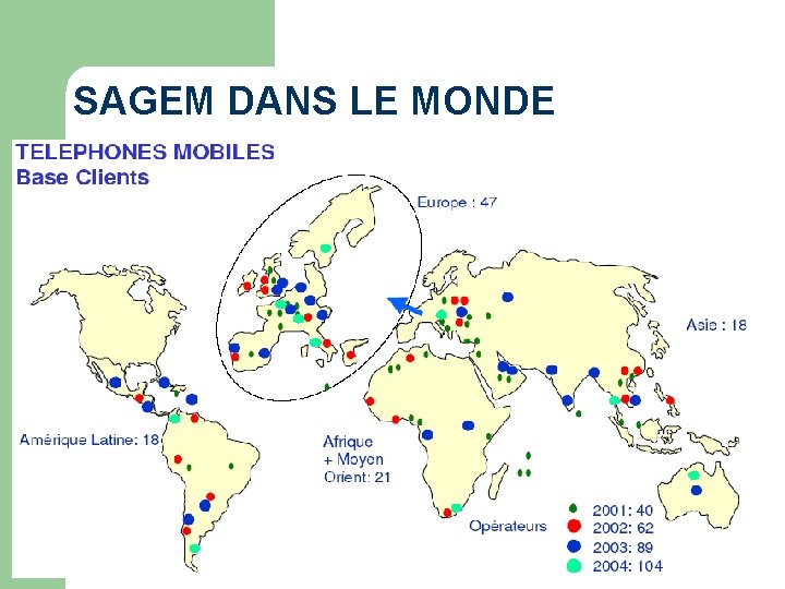 SAGEM DANS LE MONDE 