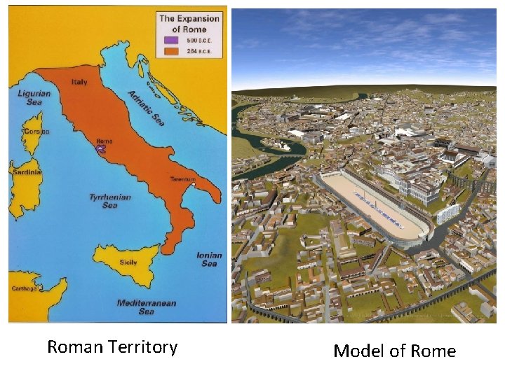 Roman Territory Model of Rome 