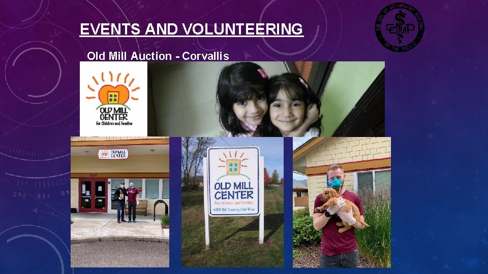 EVENTS AND VOLUNTEERING Old Mill Auction - Corvallis 