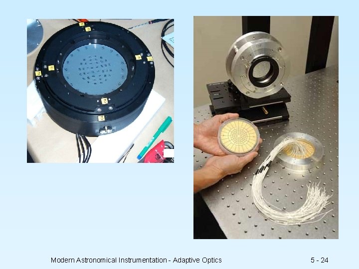 Modern Astronomical Instrumentation - Adaptive Optics 5 - 24 