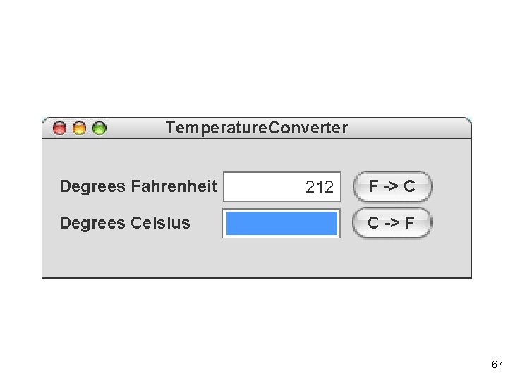 Temperature. Converter Degrees Fahrenheit Degrees Celsius 32 212 F -> C 1 100 C Temperature. Converter Degrees Fahrenheit Degrees Celsius 32 212 F -> C 1 100 C
