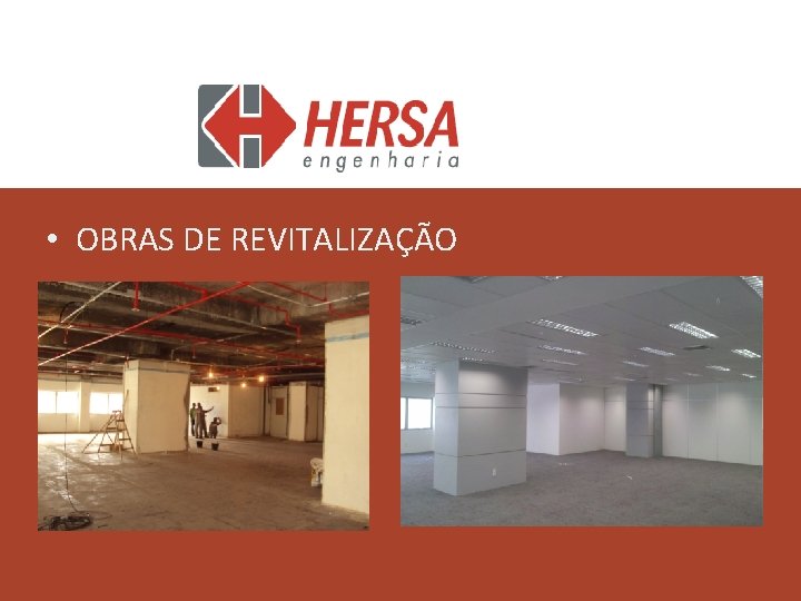  • OBRAS DE REVITALIZAÇÃO 