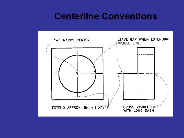 Centerline Conventions 