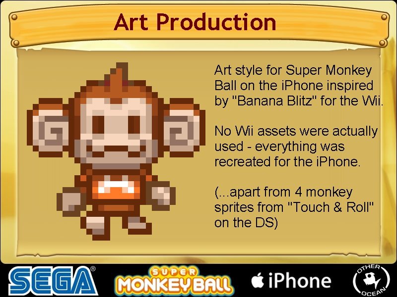 Art Production Art style for Super Monkey Ball on the i. Phone inspired by Art Production Art style for Super Monkey Ball on the i. Phone inspired by