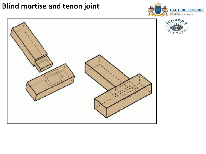 Blind mortise and tenon joint 