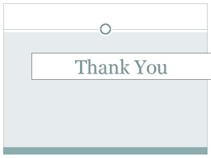 Thank You Thank You