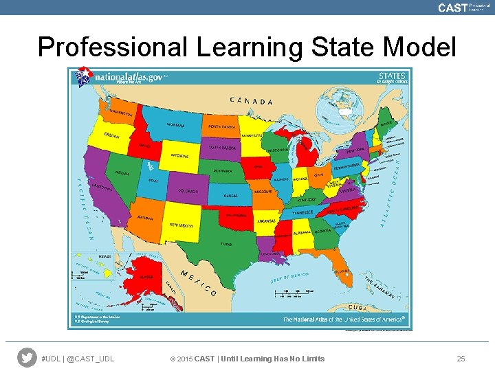 Professional Learning State Model #UDL | @CAST_UDL © 2015 CAST | Until Learning Has