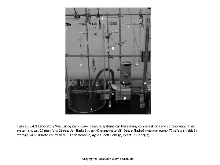 Figure 5. 3. 4. 2 Laboratory Vacuum System. Low-pressure systems can have many configurations
