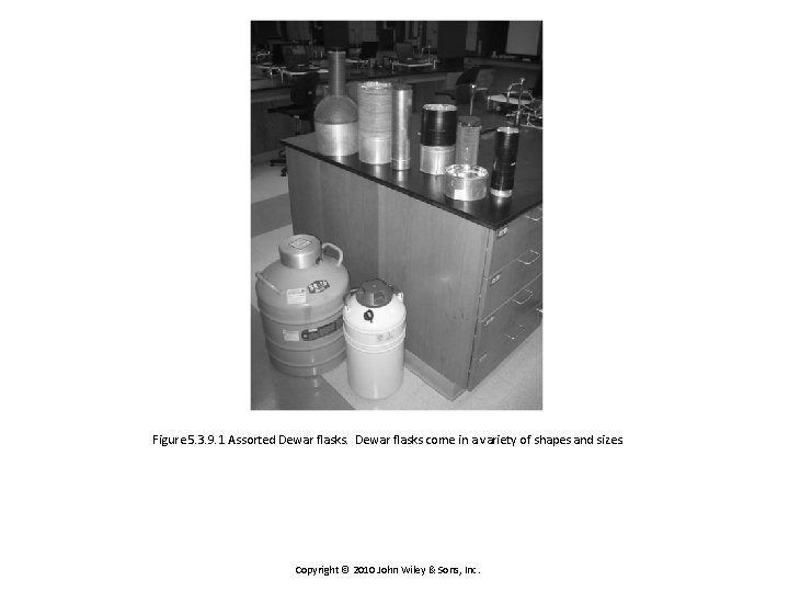 Figure 5. 3. 9. 1 Assorted Dewar flasks come in a variety of shapes