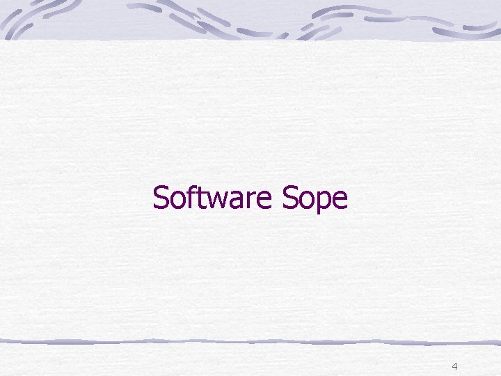 Software Sope 4 