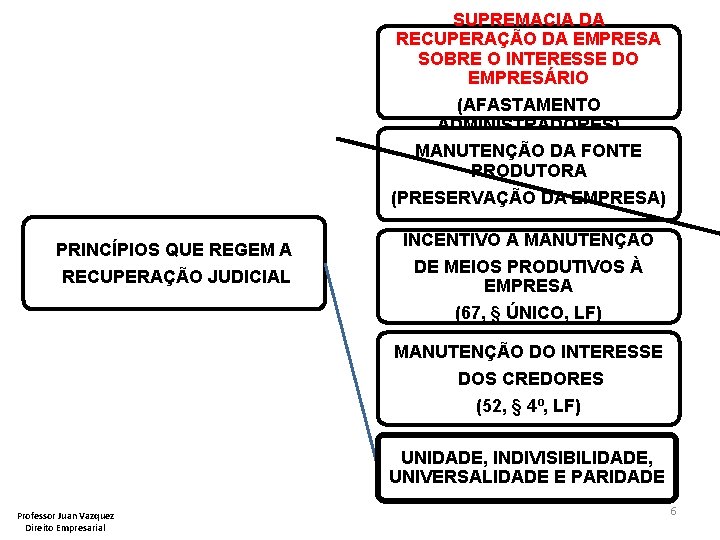 SUPREMACIA DA RECUPERAÇÃO DA EMPRESA SOBRE O INTERESSE DO EMPRESÁRIO (AFASTAMENTO ADMINISTRADORES) MANUTENÇÃO DA