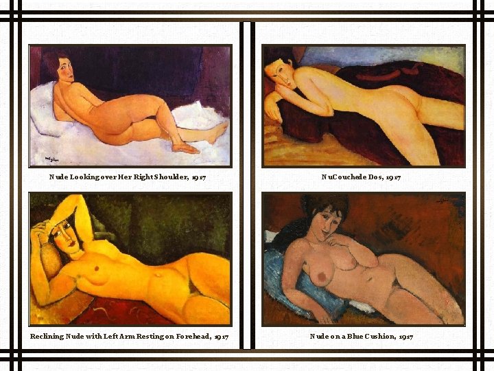 Nude Looking over Her Right Shoulder, 1917 Nu Couchede Dos, 1917 Reclining Nude with Nude Looking over Her Right Shoulder, 1917 Nu Couchede Dos, 1917 Reclining Nude with
